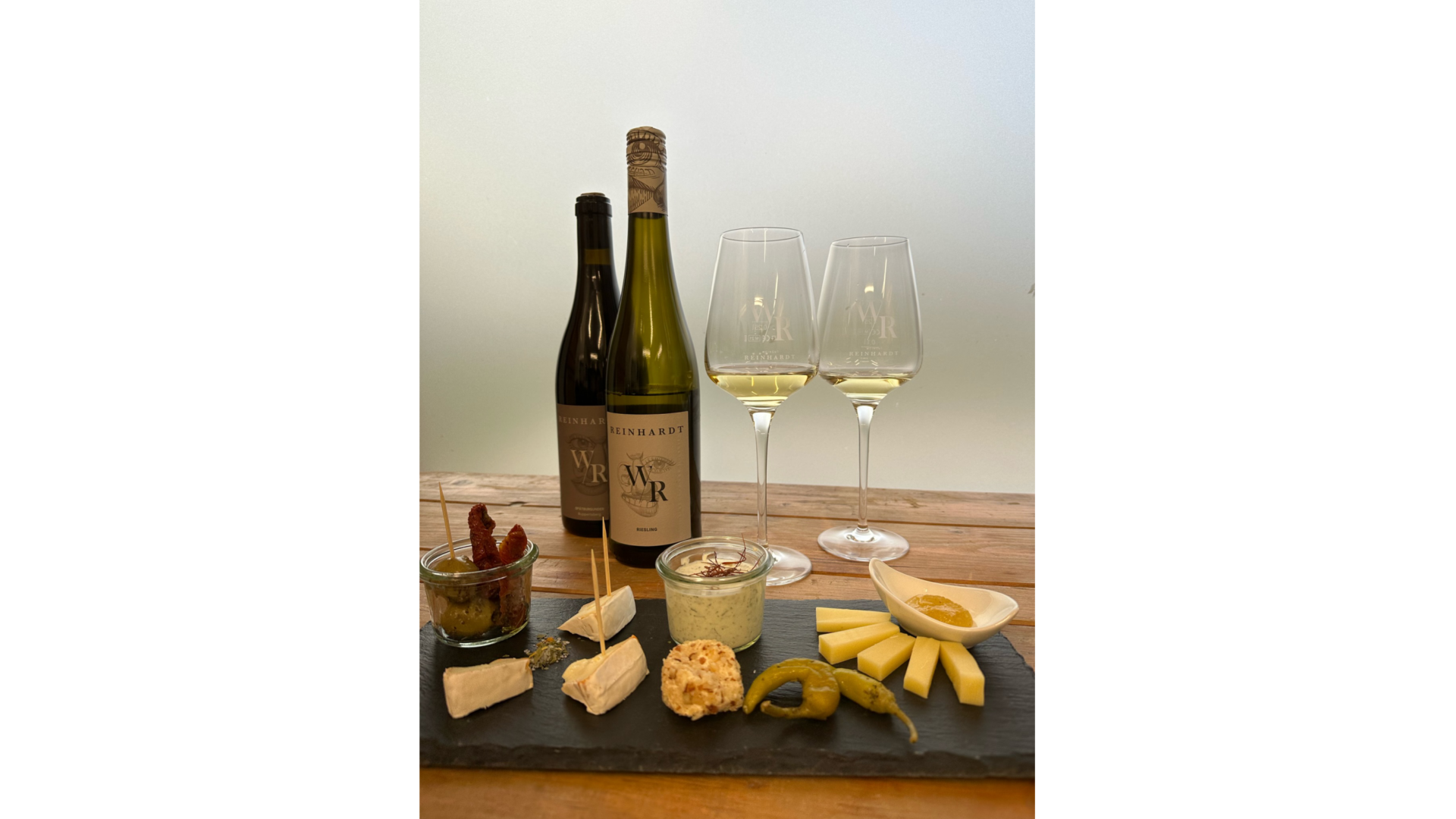 weinbegleitende Kleinigkeiten im WEINWERK-Weingut Reinhardt